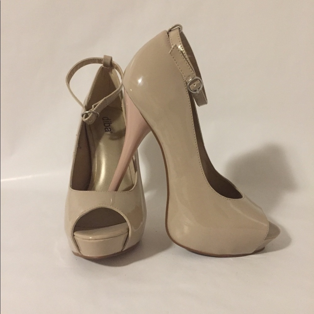 Sexy platform stilettos with ankle strap